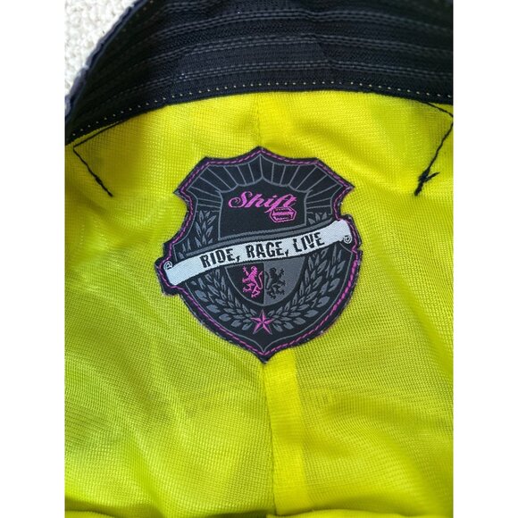 Shift by Fox Racing Motocross Pants Women’s Size 6 Leather Patch Black Pink - Picture 4 of 16